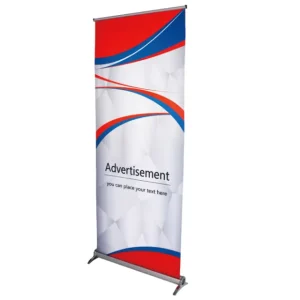 Standard Size Folding Roll Up Banner Stand Portable Retractable Display