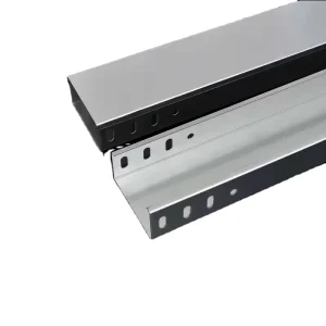 Standard Steel Outdoor Trough Type Cable Wireway Tray Cover Galvanized Long Lasting for Industrial Construction Cable Laying