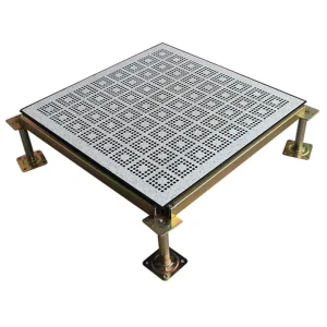 Steel Access Floor Anti Static Raised Floor Tiles Top Selling Products Data Center Computer Room Use HPL PVC Ceramic Surface