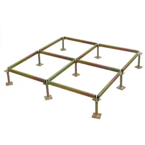 Steel Adjustable Joist Pedestal for Raised Floors, Modular Mental Decks and Flooring