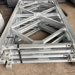 Steel Bailey Truss Structure Heavy-Duty Large-Load-Capacity Bridge Panel ASTM BS DIN Standard A321 200 Model