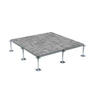 Steel Cement Anti-Static Raised Access Floor with Carpet Finish for Office Buildings