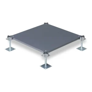 Steel Cement Bare Raised Floor OA600 Panel Modern Office Building Access Flooring System