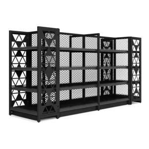 Steel Metal Gondola Display Shelves for Supermarkets and Department Stores