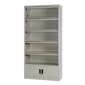Steel Newspaper and Magazine Display Rack Bookcase Bookshelf for Schools and Libraries