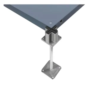 Steel Raised Access Floor for Hospitals and Offices Flexible Wiring Anti-Static Flooring