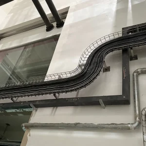 Steel Wire Mesh Cable Tray Zinc-Coated Industrial Cable Management