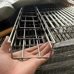 Steel Wire Mesh Cable Tray for Steel Workshop Electrical Equipment and Wiring Accessories