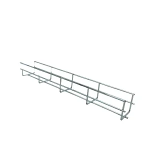 Steel Zinc Plated Wire Mesh Cable Tray with Flexible Connection System for Industrial Professional Server Room Management
