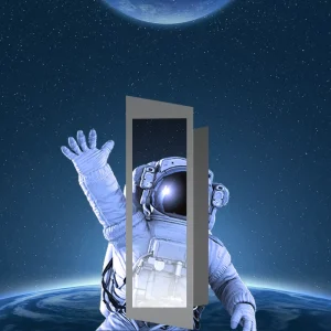 Storefront Blade Digital Sign Floor Stand and Sidewall LCD Display for Retail Advertising and Elevator Wayfinding