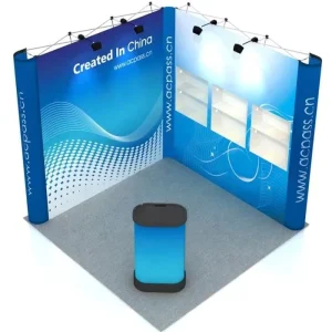 Straight Magnetic Pop-Up Banner Stand Factory Manufacturer