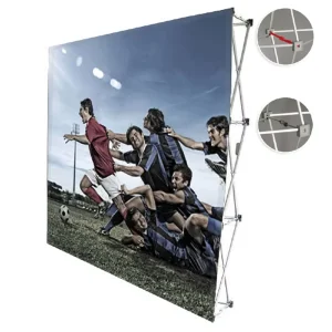 Straight Popup Stands 10x10ft Backdrop Display Stand