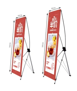 Strengthened X Banner Stand for Promotions