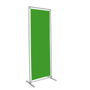 Stretch Fabric Multifunctional Display Banner Stand Portable with Two Display Effect for Sneeze Guard