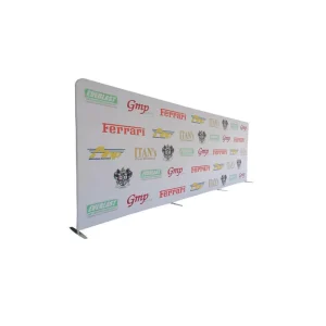 Stretch Tension Fabric 8ft 10ft 20ft Exhibition Backdrop Pop-Up Display Booth Stand