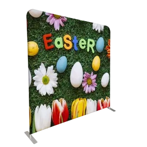 Stretch Tension Fabric 8ft/10ft/20ft Exhibition Backdrop Roll-Up Pop-Up Display Stand