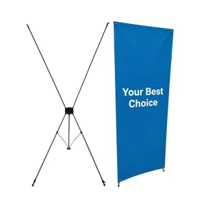 Strong X Frame Banner Stand for Advertising