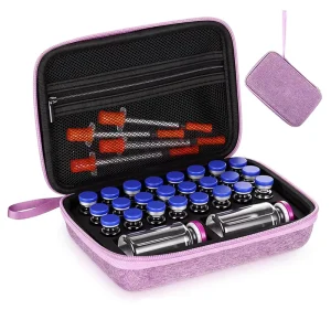 Sturdy EVA Shockproof Protective Travel Case for 3ml Vials Syringes Insulin and Peptide Medication