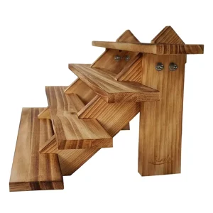 Sturdy Wooden Display Stand for Vendor Events