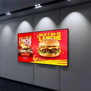 Super Slim Crystal LED Advertising Light Box