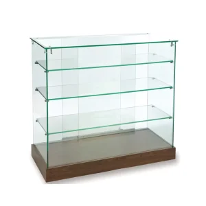 Supermarket Retail Display Glass Cabinet
