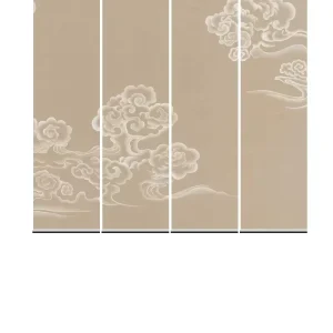 Supply Oriental Curtain Living Room Partition Tea Room Soft Screen Retro Decoration
