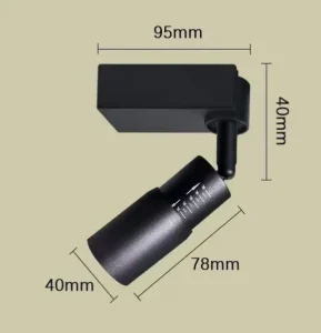 Surface Mount LED Spotlight Adjustable Zoom 3 60° Narrow Beam Mini Downlight Kitchen Entrance Ambient Ceiling Lamp