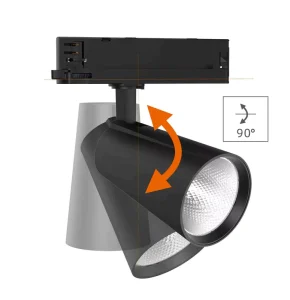 Surface Mounted AC110V AC220V High Brightness 30W 35W Ceiling Track Led Light Aluminum Led Tracklight for Supermarket Shop