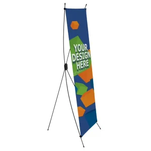 Swil Factory Flex X Baner Stand Customized X Stand Display Banner Aluminum CMYK Digital Printing Banner Stands for Display