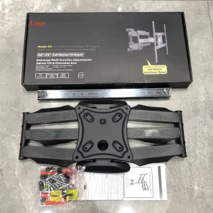 Swivel Full-Motion TV Wall Mount Bracket for 75-Inch TVs, VESA 400x400mm, P5