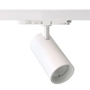 TL402 Track Light LED 24W ALANOD Reflector Ra≥90 UGR<19 DIP 3CCT 90° Tilt Ceiling Track Light Commercial