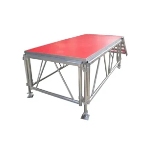 TUV Certified Portable Lightweight Event Truss Square Aluminum Alloy Adjustable Legs Modular Structure 800KG