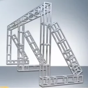 TUV-Certified Square Tube Aluminum Stage Truss Display Outdoor Advertising Booth Roof Stage for Wedding Lighting Background