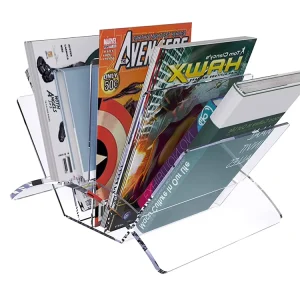 Tabletop Acrylic Brochure, Catalogue, Newspaper, and Magazine Display Stand