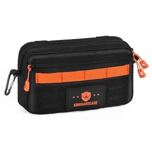 Tactical MOLLE EDC Tool Pouch, 600D Nylon with PU Coating, Horizontal Modular Design