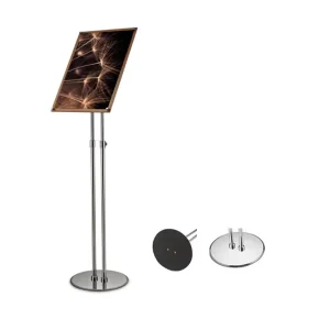Telescopic Floor Standing Outdoor Metal Sign Stand