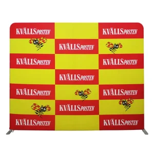 Tension Fabric Foldable Pop-Up Wall Banner Display Stand