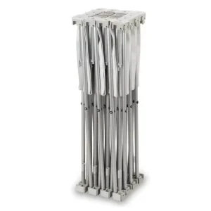 Tension Fabric Pop up Display Stand Straight Booth Frame with Aluminium Pole for Event Exhibition Banner Stand