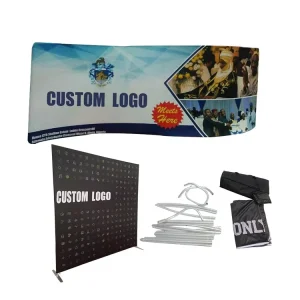 Tension Stretch Fabric Display Exhibition Stand Booth Printed Small Wall