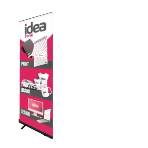 Thanksgiving Custom Printed Retractable Roll-Up Banner with Gratitude Slogan and Warm Pattern