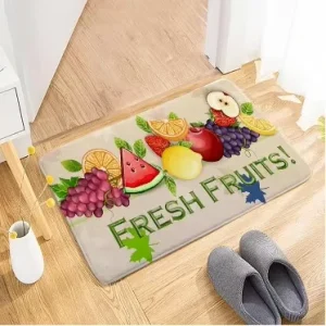 Thickened Fruit Design Anti Slip Floor Mat Door Entrance Footmat Factory Direct Sales