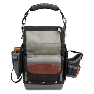 Thickened Portable Hardware Kit Tool Storage Bag with Multi-Pockets and Large Capacity