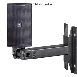 Thickened Speaker Wall Mount Bracket with Left Right Rotation and Up Down Swivel Tilt