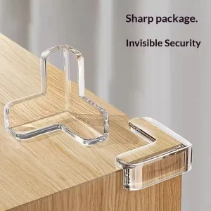 Thickened Transparent Soft Edge Protection Strips for Desk and Furniture Corners