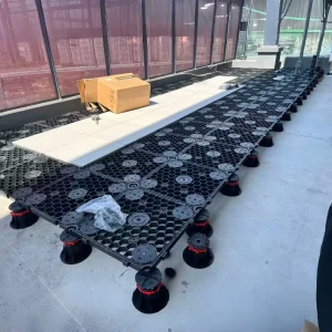 Tile Plastic Pedestal Deck Support Base for Terraces and Balconies
