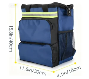 Tool Bag Backpack Heavy Duty Durable Electrician Work Pack for Hand Tools Waterproof Tool Storage & Organizer for a Contractor