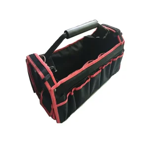 Tool Kit Canvas Bag Stainless Steel S Handle Sturdy Convenient Bag Customized Logo Strap One On One Tool Bags Factory