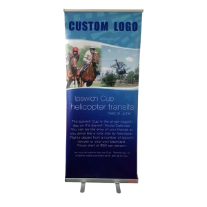 Top Grade Luxury Custom Full Color Printed Portable Retractable Roll up Banner for Business Event Marketing and Brand Awareness