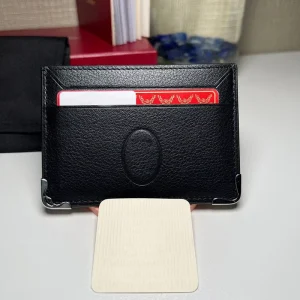 Top Grain Cow Leather Slim Multi-Slot Card Case and Credit Card Organizer