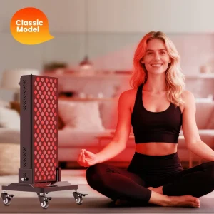 Touch Screen 5-Wave PDT LED Light Therapy Machine with Infrared and Red Light Therapy Panel for Beauty Centers